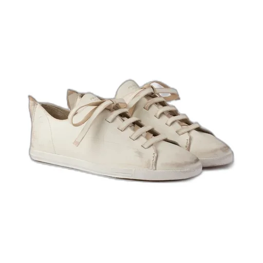 Round-Toe Lace-Up Sneakers