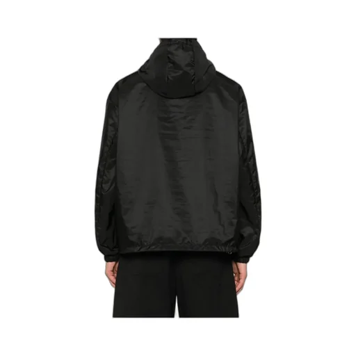 Triangle-Logo Hooded Jacket