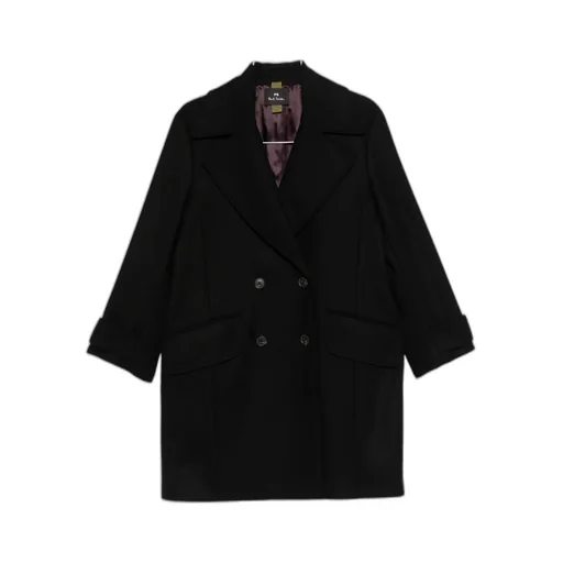 Double-Breasted Pocket Coat