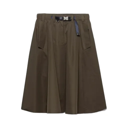 Technical Fabric Circle Skirt