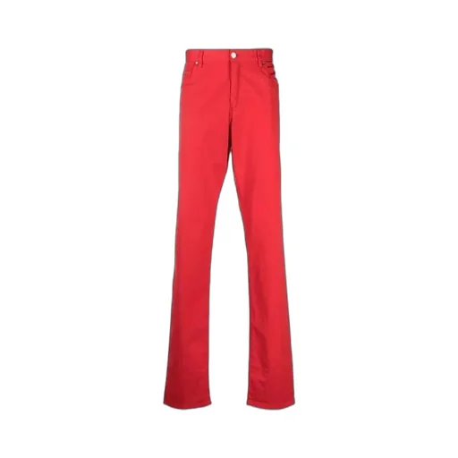 Slim-Cut Five-Pocket Trousers