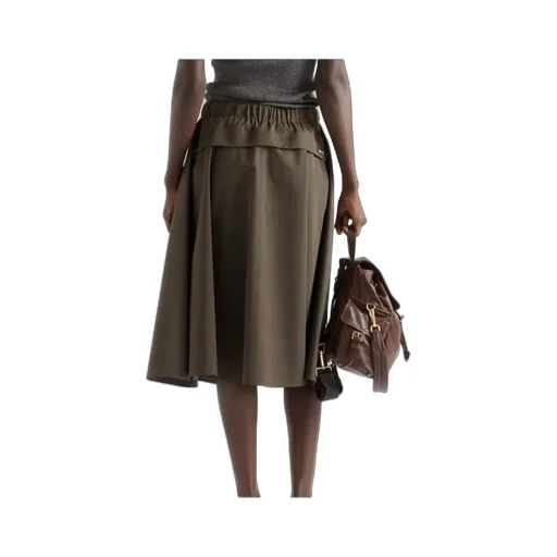 Technical Fabric Circle Skirt