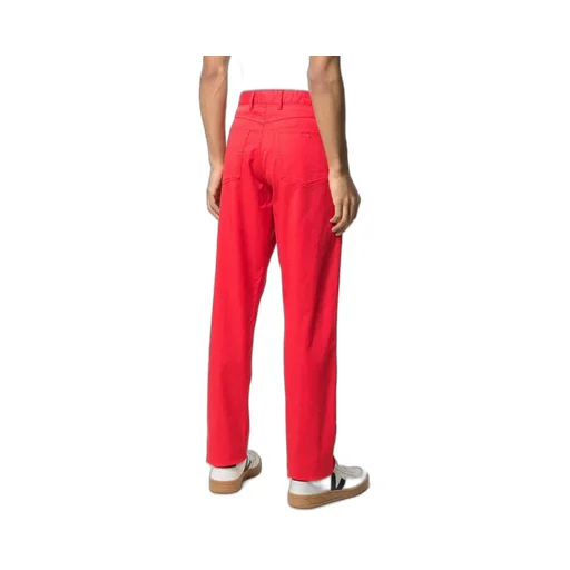Slim-Cut Five-Pocket Trousers