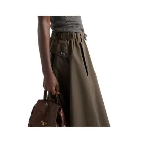 Technical Fabric Circle Skirt