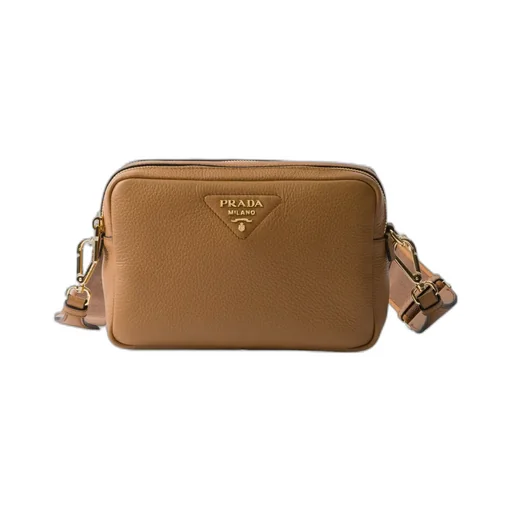 Logo Detailed Zipped Medium Crossbody Bag
