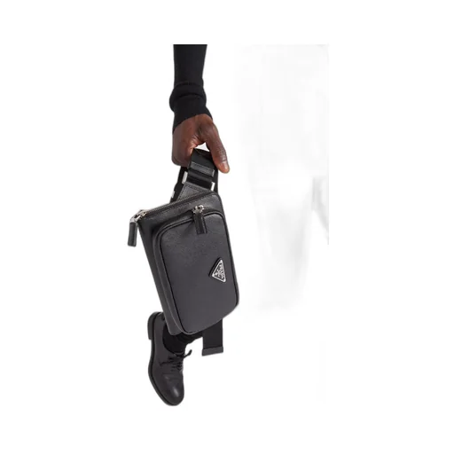 Saffiano Leather Shoulder Bag