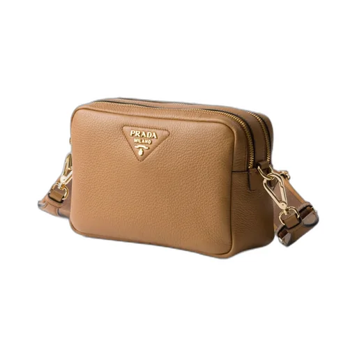 Logo Detailed Zipped Medium Crossbody Bag