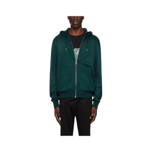 Logo Zipper Casual Jacket