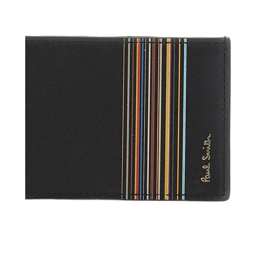 Signature Stripe Card Holder