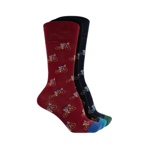 Three Pack Of Cotton Socks