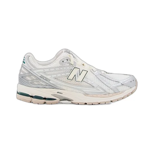 1906R Round Toe Sneakers Silver Metallic
