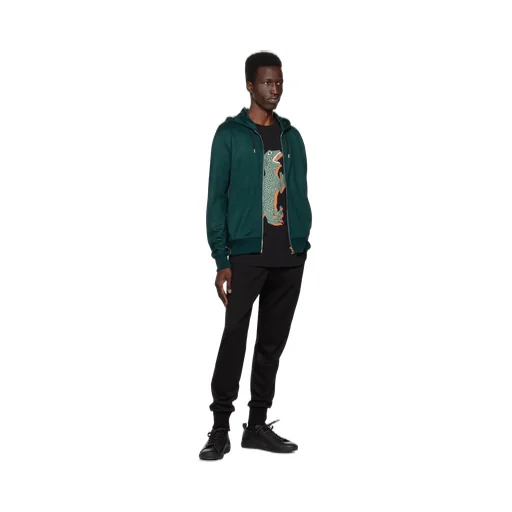 Logo Zipper Casual Jacket