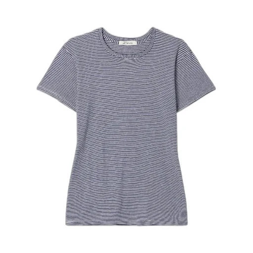 Lana Striped Cotton-Jersey T-Shirt