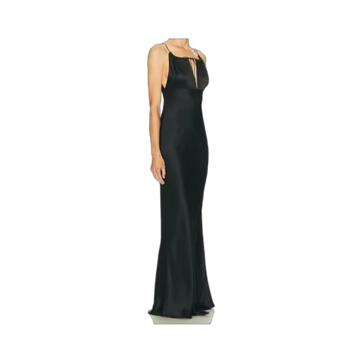 Ardelle Silk-Charmeuse Gown