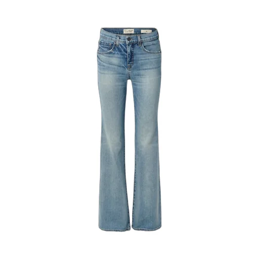 Celia High Waist Denim Trousers