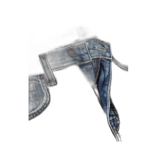 Celia High Waist Denim Trousers