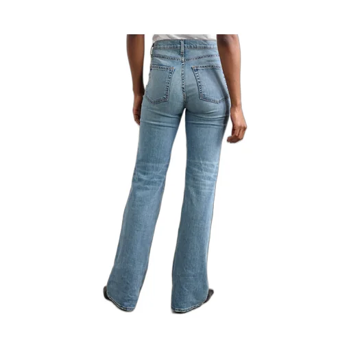 Celia High Waist Denim Trousers