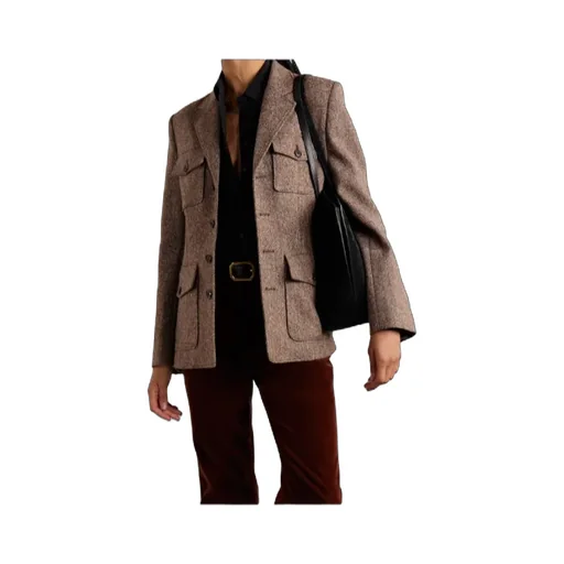 Fleur Wool-Blend Tweed Jacket