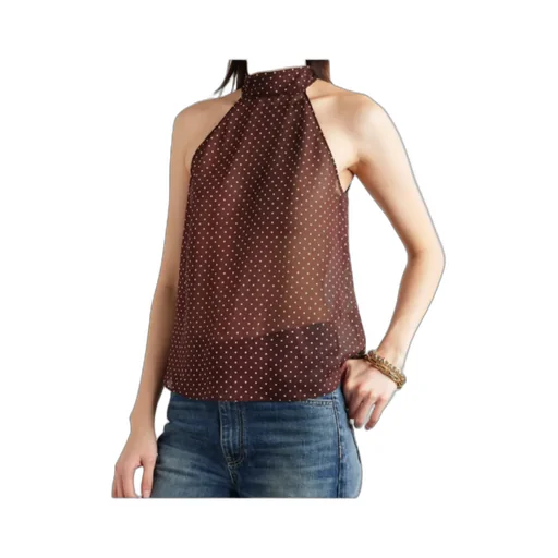 Polka Dot Halter Top