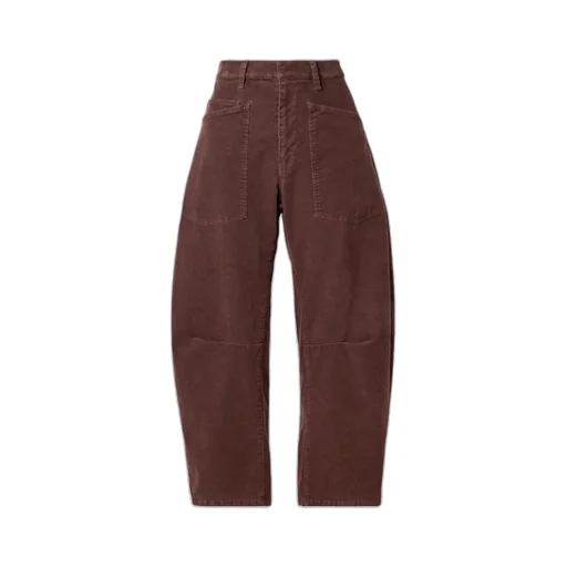 Shon Cotton-Blend Corduroy Tapered Pants