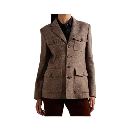 Fleur Wool-Blend Tweed Jacket