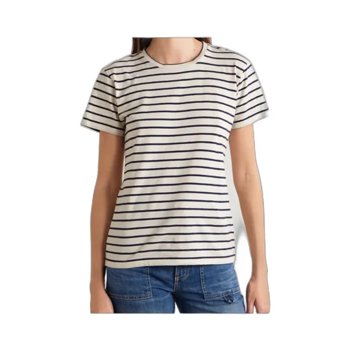 Lana Striped Cotton-Jersey T-Shirt