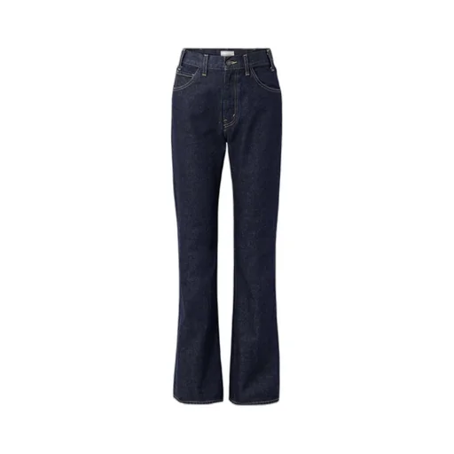 High-Waisted Straight Leg Jeans