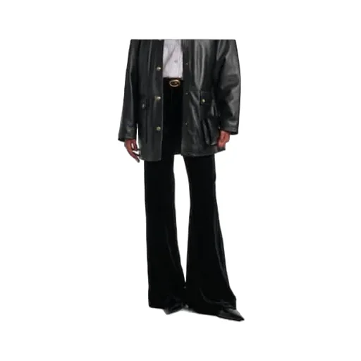 High-Waisted Casual Pants