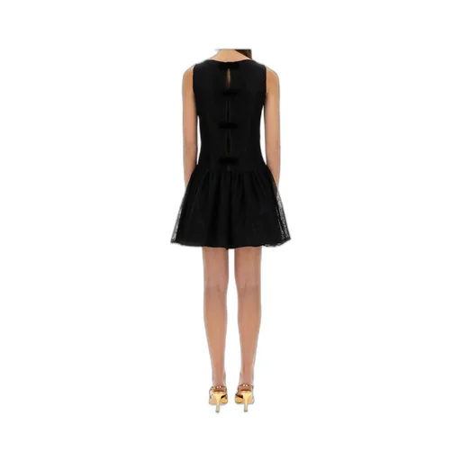 Mini Dress With Peplum Hem