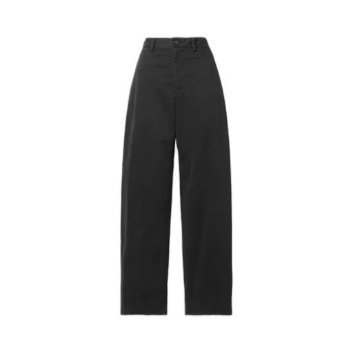 Eliot Twill Wide-Leg Pants