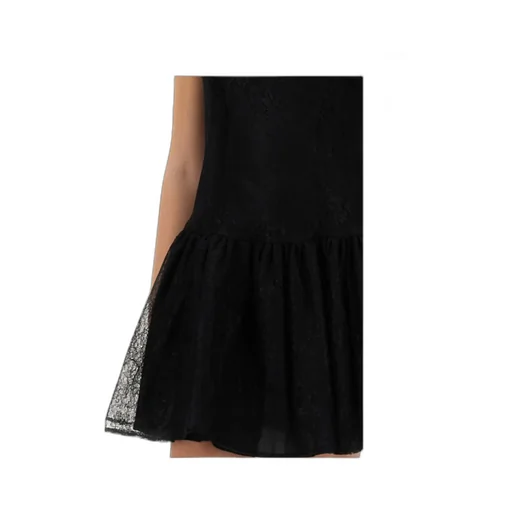 Mini Dress With Peplum Hem
