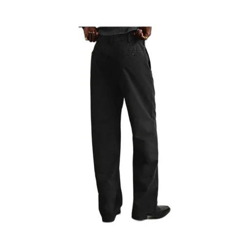 Eliot Twill Wide-Leg Pants