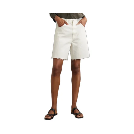 Russel Raw Edge Denim Shorts