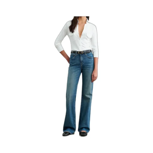 Faded Bootcut Jeans