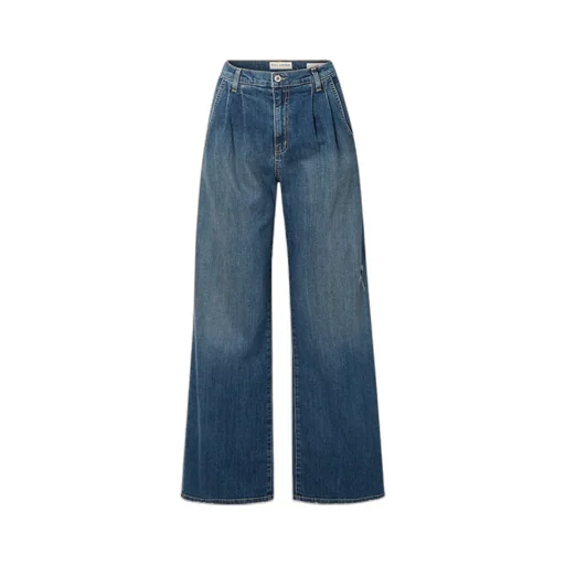 High-Waisted Wide-Leg Jeans