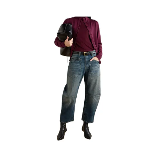 Shon Five-Pocket Denim Trousers