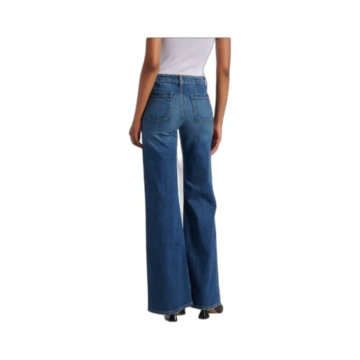 Mid-Rise Flared Jeans