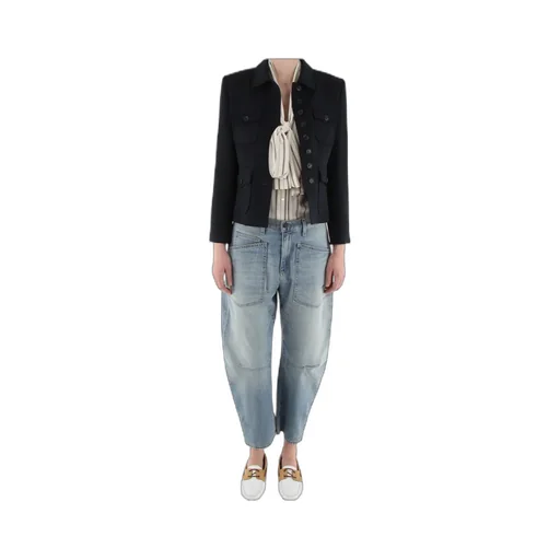 Buttoned Utility Jacket