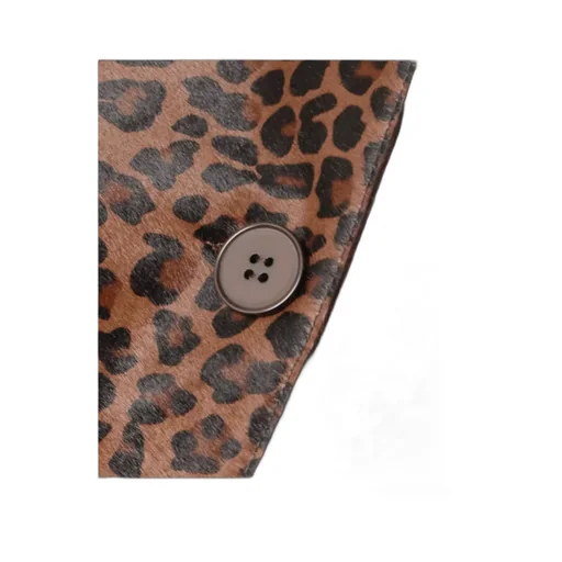 Leopard-Print Coat