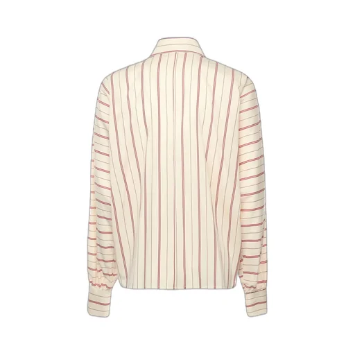 Nineminutes Striped Button-Up Shirt