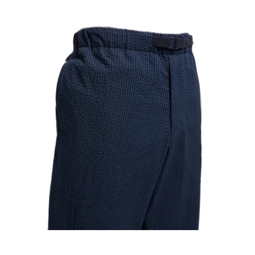 Belted Seersucker Pants