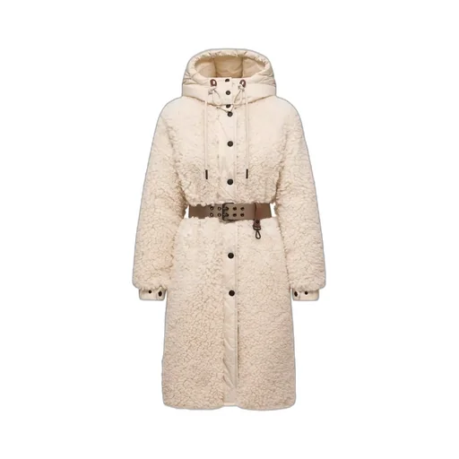 Blavet Teddy Hooded Long Down Jacket