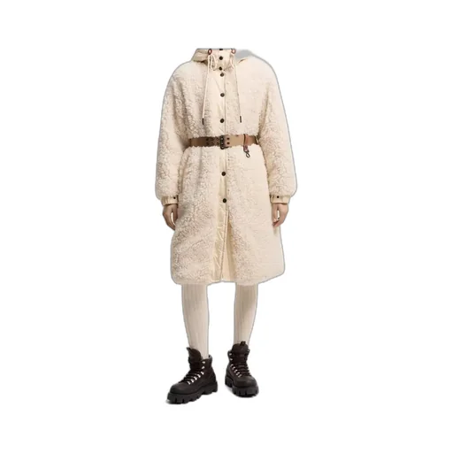 Blavet Teddy Hooded Long Down Jacket