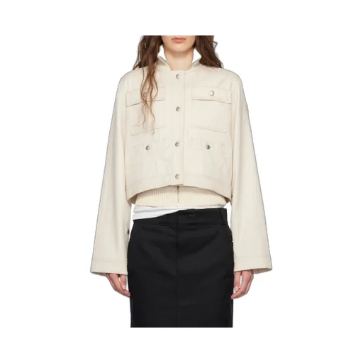 Crewneck Cropped Blend Jacket