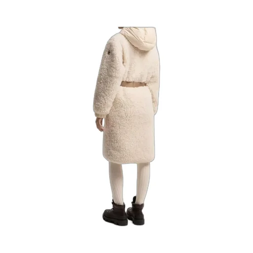 Blavet Teddy Hooded Long Down Jacket