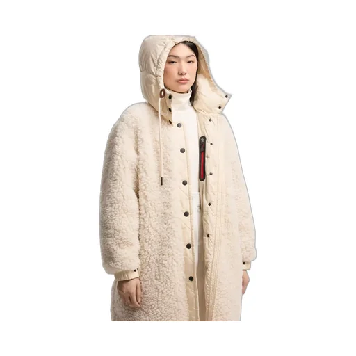 Blavet Teddy Hooded Long Down Jacket