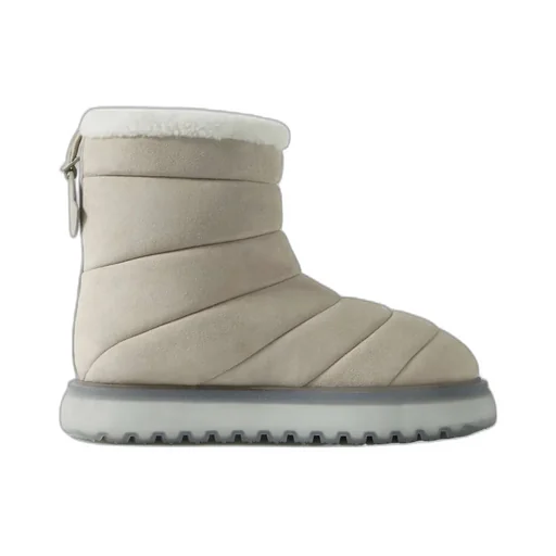 Hermosa Shearling-Lined Suede Ankle Boots