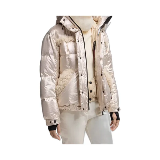 Mondim Metallic Hooded Down Ski Jacket