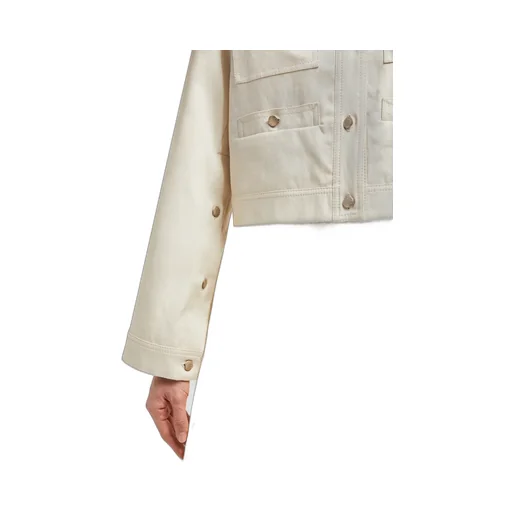 Crewneck Cropped Blend Jacket