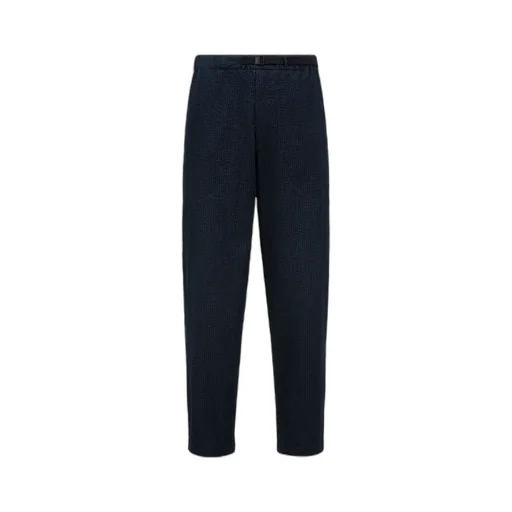 Belted Seersucker Pants